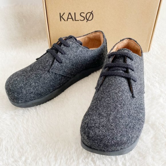 Kalso Shoes Kalso Womens Earth Shoes Faroe Lokah Wool Black Size 85